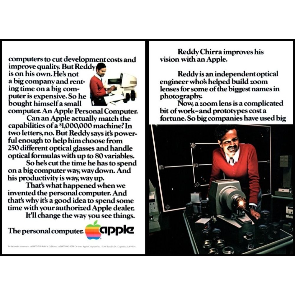 1981 Apple Personal Computer 2 Page Vintage Print Ad Desktop Steve Jobs Mac Art